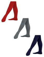 Cargar imagen en el visor de la galería, Mallas Pantimedia Con Pies Para Niña, Paquete Con 3