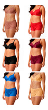 Cargar imagen en el visor de la galería, Conjunto Sexy De Brasier Y Cachetero De Encaje