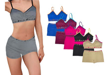 Cargar imagen en el visor de la galería, Conjunto Deportivo De Top Y Boxer