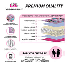 Cargar imagen en el visor de la galería, Cobija Frazada Lol Surprise 122cm X 92 Cm