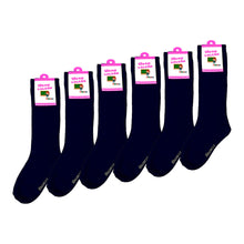 Cargar imagen en el visor de la galería, PROMO Calceta o Calcetín Escolar Lisos De Algodón Pack Con 12 Pares
