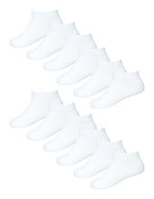 Cargar imagen en el visor de la galería, PROMO Calceta o Calcetín Escolar Lisos De Algodón Pack Con 12 Pares