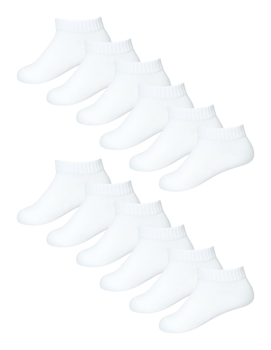 Pack Con 12 Pares Calcetas o Calcetín Escolar Infantil Lisos De Algodón PROMO (Copia)