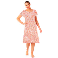 Cargar imagen en el visor de la galería, Camisón Bata Mujer Pijama Ropa Dormir Suave Y Comoda