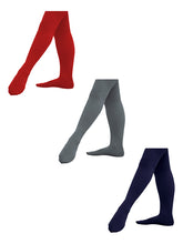 Cargar imagen en el visor de la galería, Mallas Pantimedia Con Pies Para Niña, Paquete Con 3