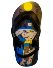 Cargar imagen en el visor de la galería, Sandalias Chanclas De Tu Personaje Favorito Negro Batman 11-12