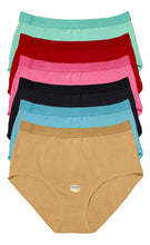Cargar imagen en el visor de la galería, Pantaleta Tallas Extras 40-52, Paq 6 Pzas En 6 Difer Colores