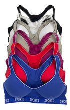 Cargar imagen en el visor de la galería, Top Deportivo Algodon Copa B C, Pack 6 Tops en 6 diferentes colores