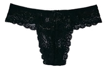Cargar imagen en el visor de la galería, Tanga Sexy Encaje Mujer Pack De 6 Pzas, 6 Colores Diferentes