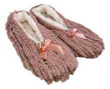 Cargar imagen en el visor de la galería, Pantufla Con Suela Antiderrapante Y Borrega