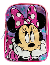 Cargar imagen en el visor de la galería, Set De Mochila Infantil Con Morral Mickey Minnie Mouse
