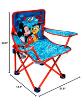 Cargar imagen en el visor de la galería, Silla Plegable Infantil Mickey & Minnie Mouse