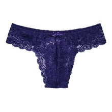 Cargar imagen en el visor de la galería, Tanga Sexy Encaje Mujer Pack De 6 Pzas, 6 Colores Diferentes