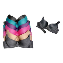 Cargar imagen en el visor de la galería, Paquete 6 Brassier Push Up Con Encaje, Comodo, Moderno 6667