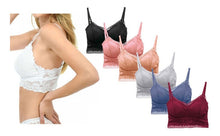 Cargar imagen en el visor de la galería, Sexy Bralette Encaje Pack Con 6 Piezas En 6 Diferentes Color