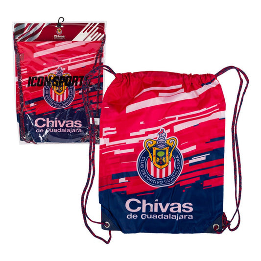 Mochila Morral Deportivo Chivas O Barza Producto Oficial