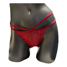 Cargar imagen en el visor de la galería, Tanga Sexy Encaje Mujer Pack De 6 Pzas, 6 Colores Diferentes