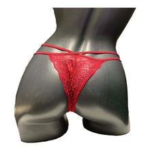 Cargar imagen en el visor de la galería, Tanga Sexy Encaje Mujer Pack De 6 Pzas, 6 Colores Diferentes