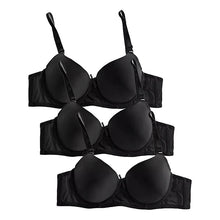 Cargar imagen en el visor de la galería, Brasier Copa Doble Dd Paquete 3 Piezas