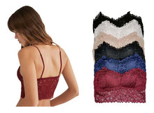 Cargar imagen en el visor de la galería, Sexy Bralette Encaje Pack Con 6 Piezas En 6 Diferentes Color