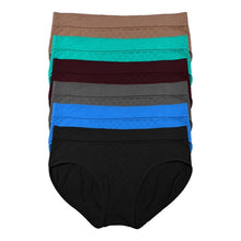 Cargar imagen en el visor de la galería, Pantaleta Completa Mujer Pack Con 6 Piezas
