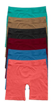 Cargar imagen en el visor de la galería, Boxer Largo Dama Licra, Pack Con 6 Pzas 2nude/2negros/2bcos
