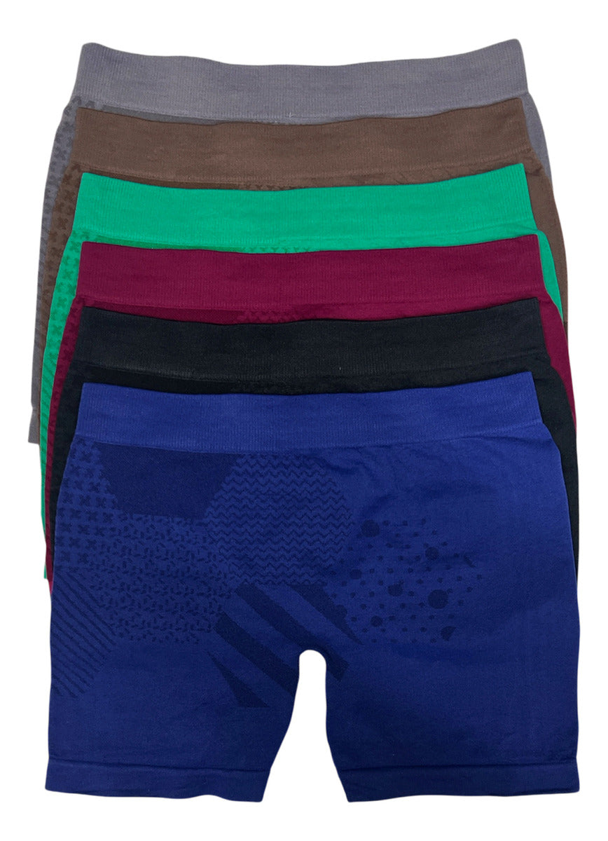 Paquete 6 Bóxers Largos Para Niño Con 6 Colores Diferentes