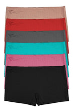 Cargar imagen en el visor de la galería, Boxer Sin Costuras (invisible) Pack 6 Pzas Difer Colores
