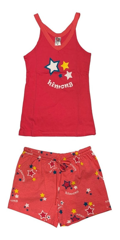 Pijama Dama, 1 Set De Blusa Y Pantalón