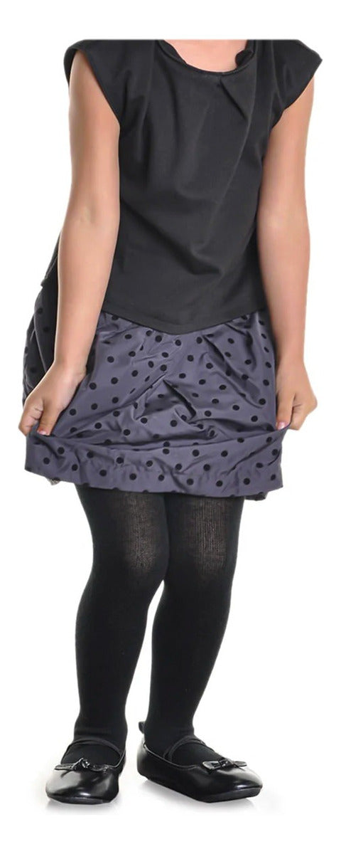 Pantimedias Térmicas Con Pie Para Niña Pack Con 3