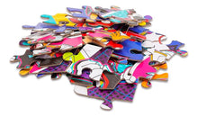 Cargar imagen en el visor de la galería, Lonchera Con Rompecabezas 48 Pzas Diferentes Personajes Celeste Sonic 83270
