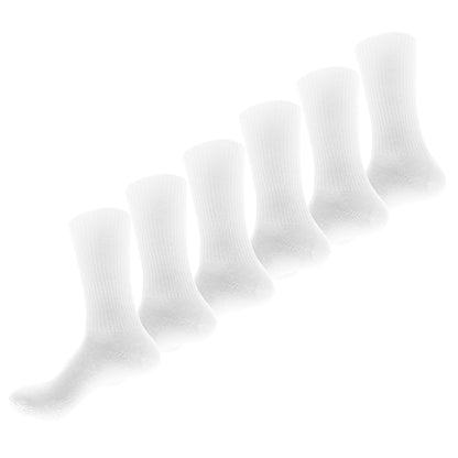 Pack con 6 pares de Calcetines Escolares Juveniles Para Hombre Talla 14 A 19 Años