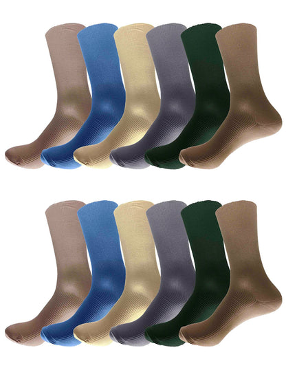 Paquete con 12 Pares de Calcetines de vestir para Hombre