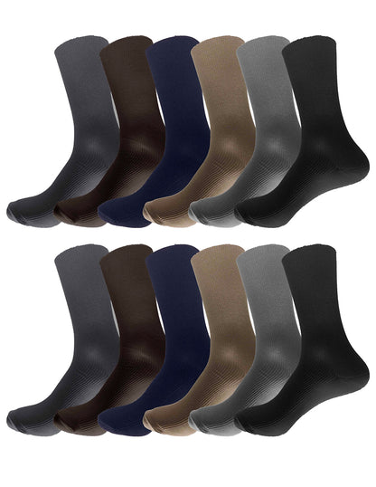 Paquete con 12 Pares de Calcetines de vestir para Hombre