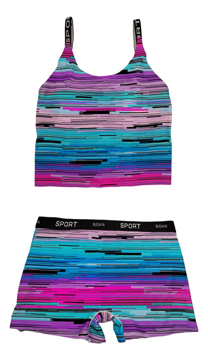 Coordinado De Top Y Bóxer Sin Costuras