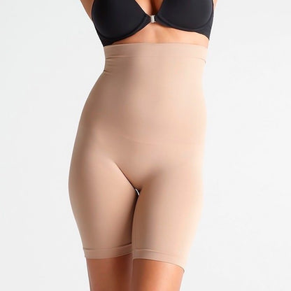 Faja Alta Boxer, Body Con Levanta Gluteo Y Abertura Inferior