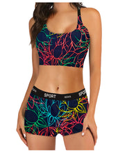 Cargar imagen en el visor de la galería, Coordinado De Top Y Bóxer Sin Costuras
