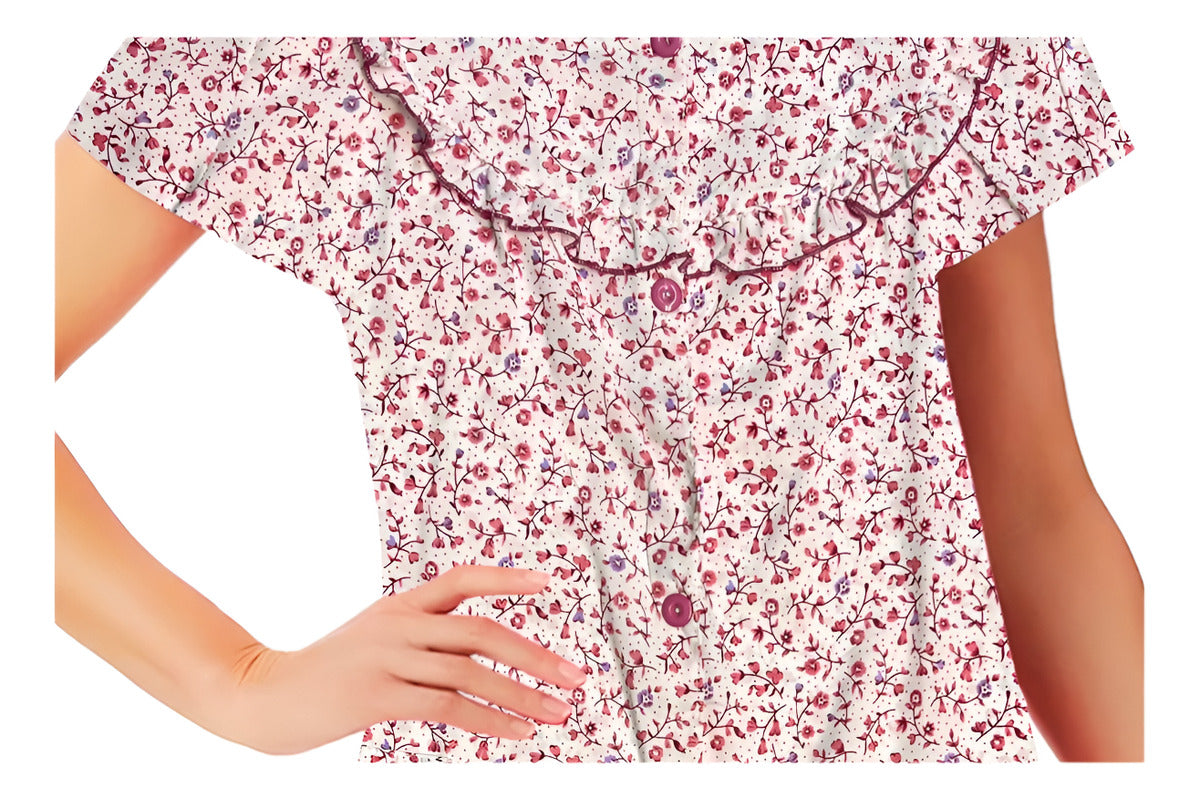 Camisón Bata Mujer Pijama Ropa Dormir Suave Y Comoda