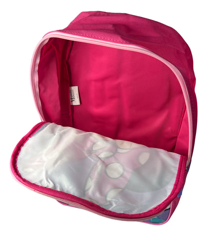 Set De Mochila Infantil Con Morral Mickey & Minnie Mouse