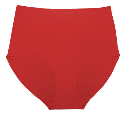 Pantaleta Alta Sin Costuras Pack 3pzas Negra/nude/blanco