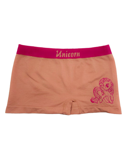 Boxer Licra Niña, Paquete 6 Piezas, 6 Diferentes Colores
