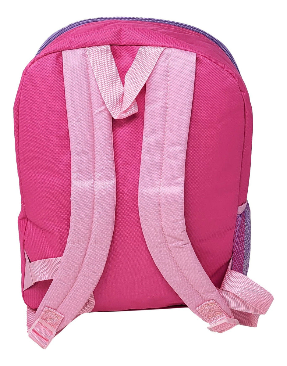 Set De Mochila Y Lonchera De Tu Personaje Favorito Rosa Chicle Estampado