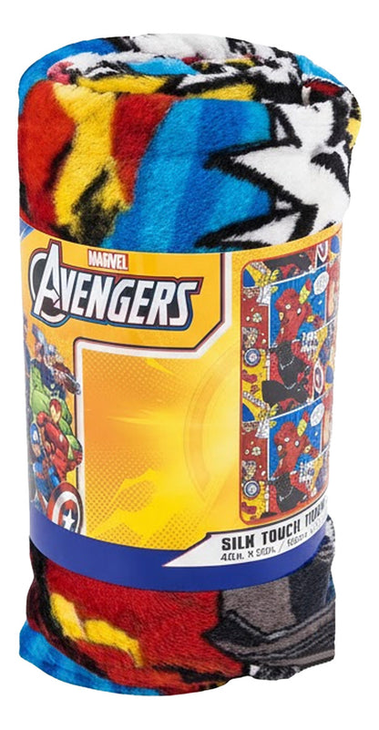 Cobija Avengers Y Más... Suave y Ligera para Niño