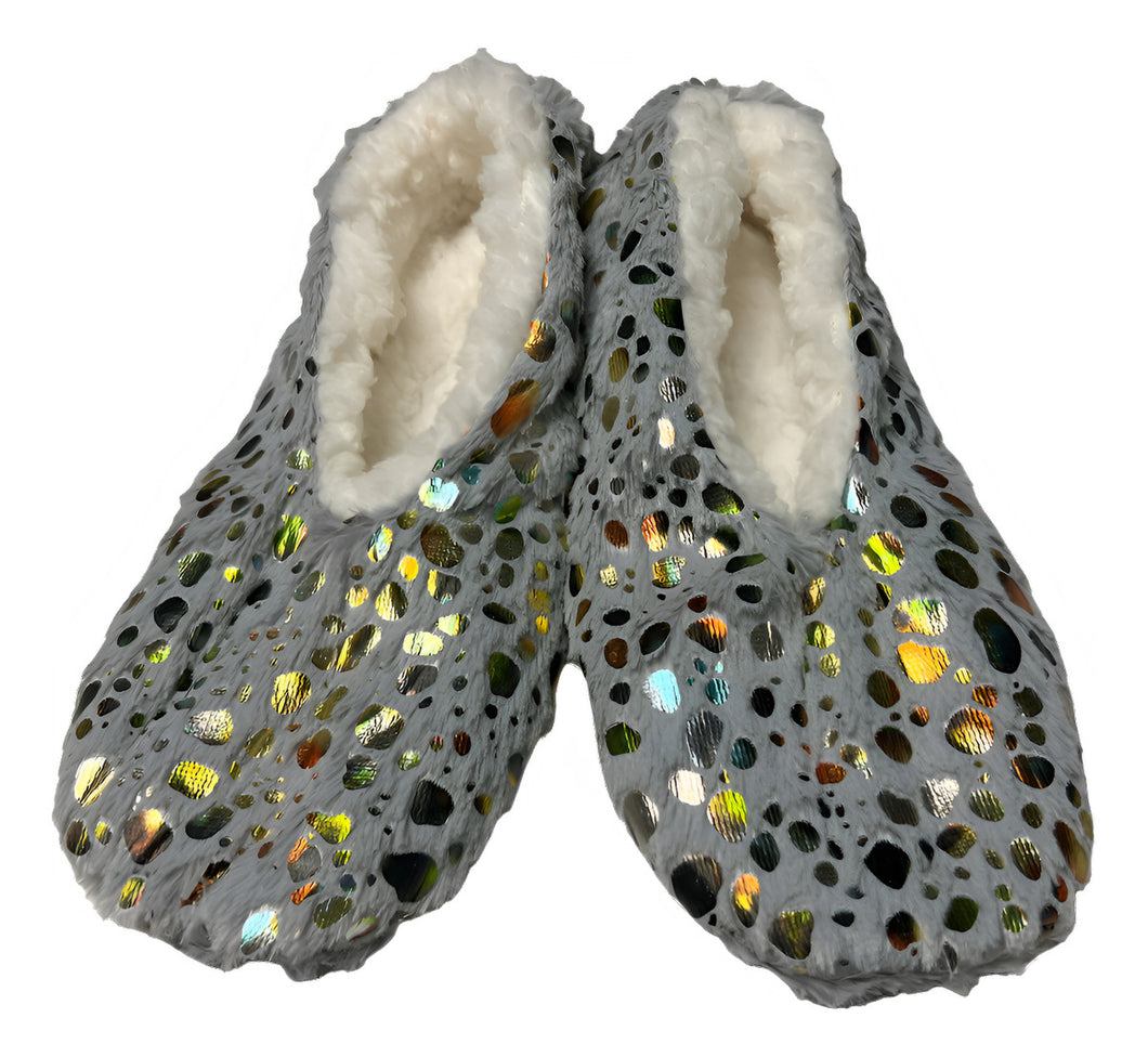 Pantufla Con Suela Antiderrapante Y Borrega