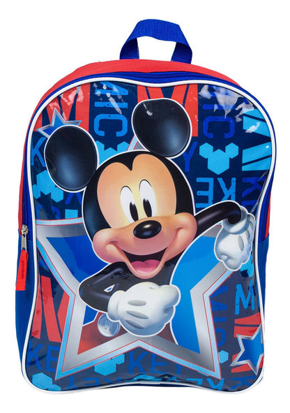 Set De Mochila Infantil Con Morral Mickey & Minnie Mouse