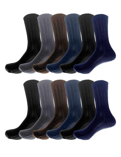 Paquete con 12 Pares de Calcetines de vestir para Hombre