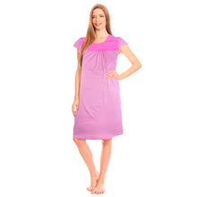Cargar imagen en el visor de la galería, Camisón Bata Mujer Pijama Ropa Dormir Suave Y Comoda
