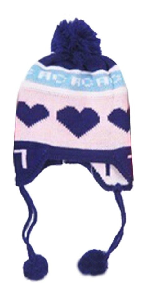 Pack con 6 Gorros Pompón Y Borrega Para Niño Y Niña Talla 4 A 8 Años