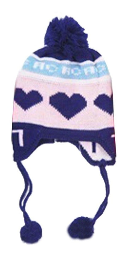 Pack con 6 Gorros Pompón Y Borrega Para Niño Y Niña Talla 4 A 8 Años