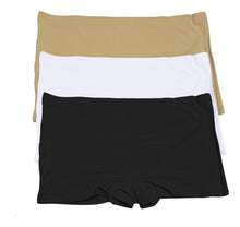 Cargar imagen en el visor de la galería, Boxer Sin Costuras (invisible) Pack 3 Pzas Negro Nude Blanco
